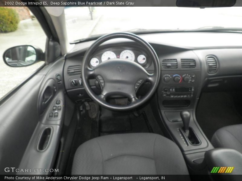 Dashboard of 2002 Intrepid ES