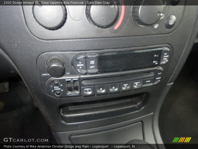 Controls of 2002 Intrepid ES