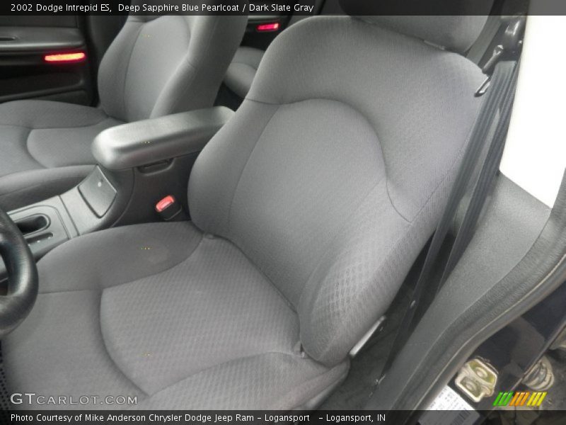 Deep Sapphire Blue Pearlcoat / Dark Slate Gray 2002 Dodge Intrepid ES