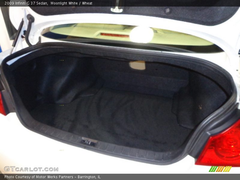 Moonlight White / Wheat 2009 Infiniti G 37 Sedan