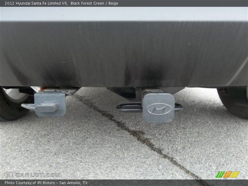 Black Forest Green / Beige 2012 Hyundai Santa Fe Limited V6