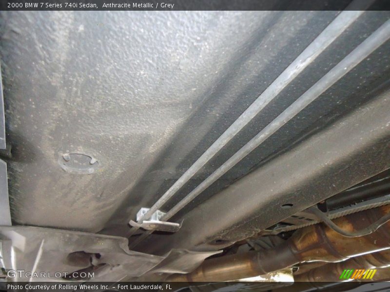 Anthracite Metallic / Grey 2000 BMW 7 Series 740i Sedan