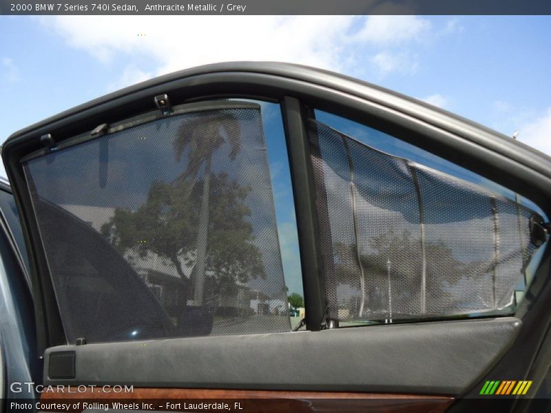 Anthracite Metallic / Grey 2000 BMW 7 Series 740i Sedan