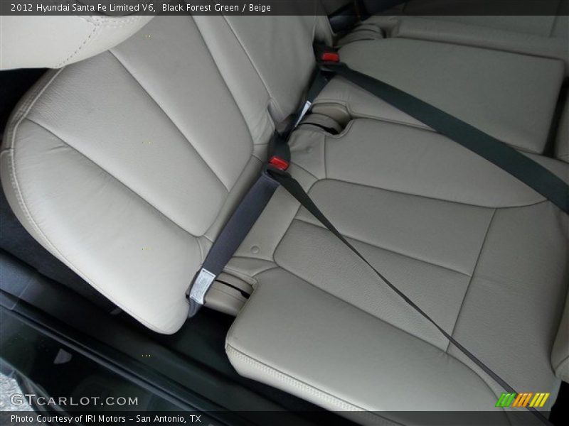 Black Forest Green / Beige 2012 Hyundai Santa Fe Limited V6