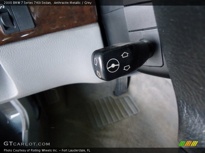 Anthracite Metallic / Grey 2000 BMW 7 Series 740i Sedan