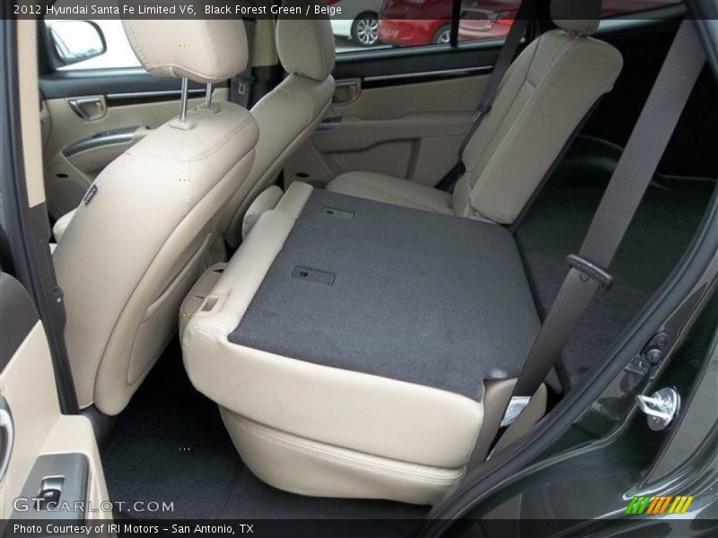 Black Forest Green / Beige 2012 Hyundai Santa Fe Limited V6