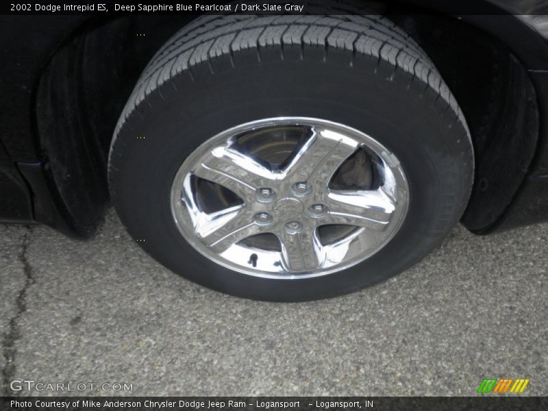 Deep Sapphire Blue Pearlcoat / Dark Slate Gray 2002 Dodge Intrepid ES