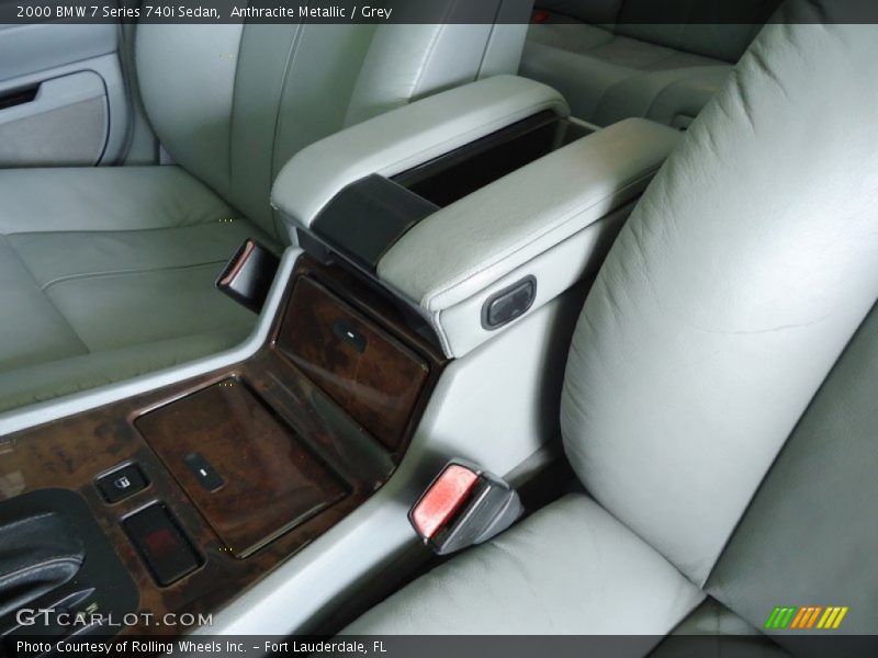 Anthracite Metallic / Grey 2000 BMW 7 Series 740i Sedan
