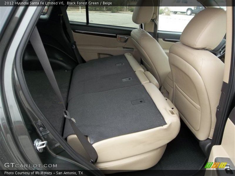 Black Forest Green / Beige 2012 Hyundai Santa Fe Limited V6