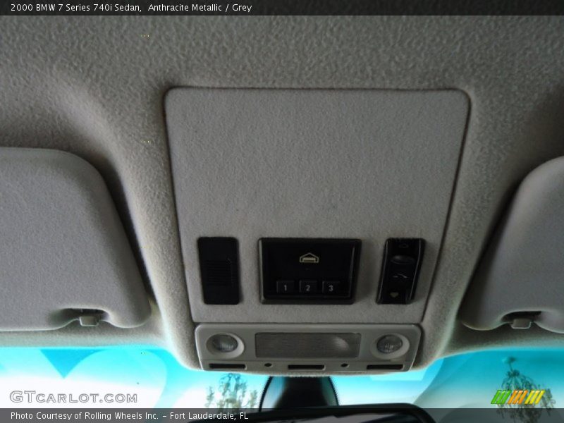 Anthracite Metallic / Grey 2000 BMW 7 Series 740i Sedan