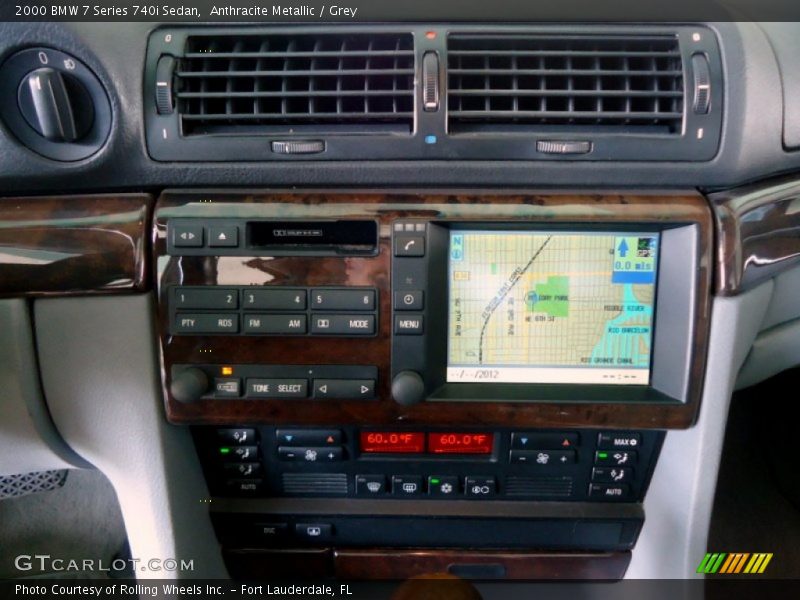 Navigation of 2000 7 Series 740i Sedan