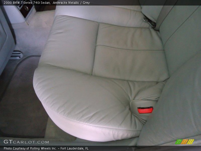 Anthracite Metallic / Grey 2000 BMW 7 Series 740i Sedan