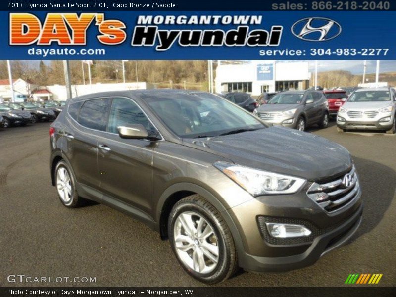Cabo Bronze / Saddle 2013 Hyundai Santa Fe Sport 2.0T