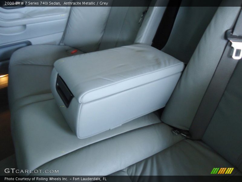 Anthracite Metallic / Grey 2000 BMW 7 Series 740i Sedan