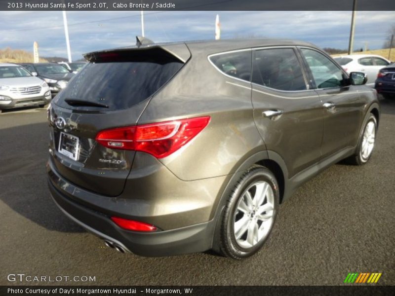 Cabo Bronze / Saddle 2013 Hyundai Santa Fe Sport 2.0T