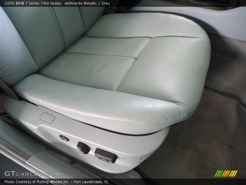 Anthracite Metallic / Grey 2000 BMW 7 Series 740i Sedan