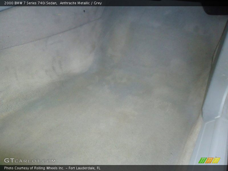 Anthracite Metallic / Grey 2000 BMW 7 Series 740i Sedan