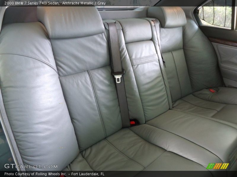 Anthracite Metallic / Grey 2000 BMW 7 Series 740i Sedan