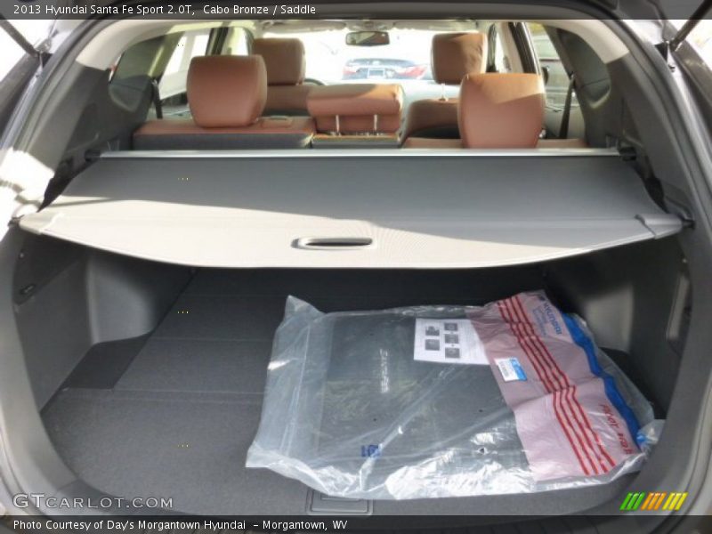  2013 Santa Fe Sport 2.0T Trunk