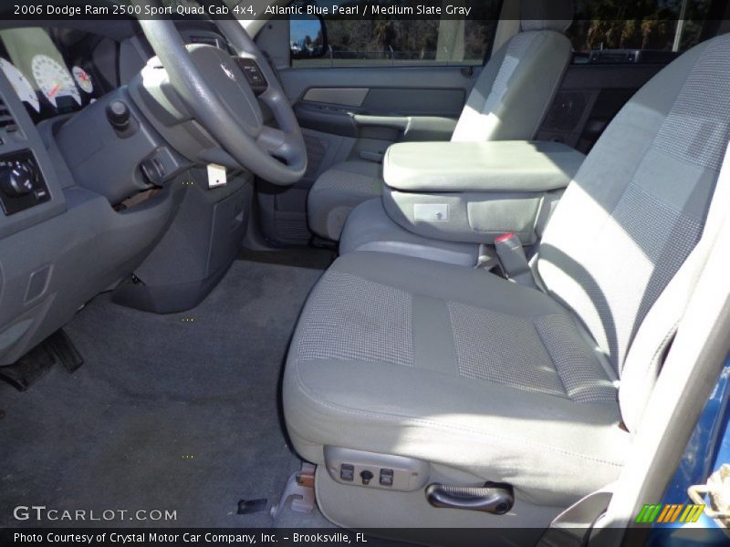Atlantic Blue Pearl / Medium Slate Gray 2006 Dodge Ram 2500 Sport Quad Cab 4x4