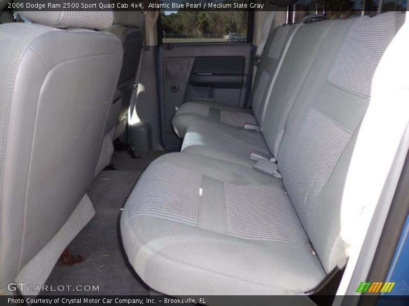 Atlantic Blue Pearl / Medium Slate Gray 2006 Dodge Ram 2500 Sport Quad Cab 4x4