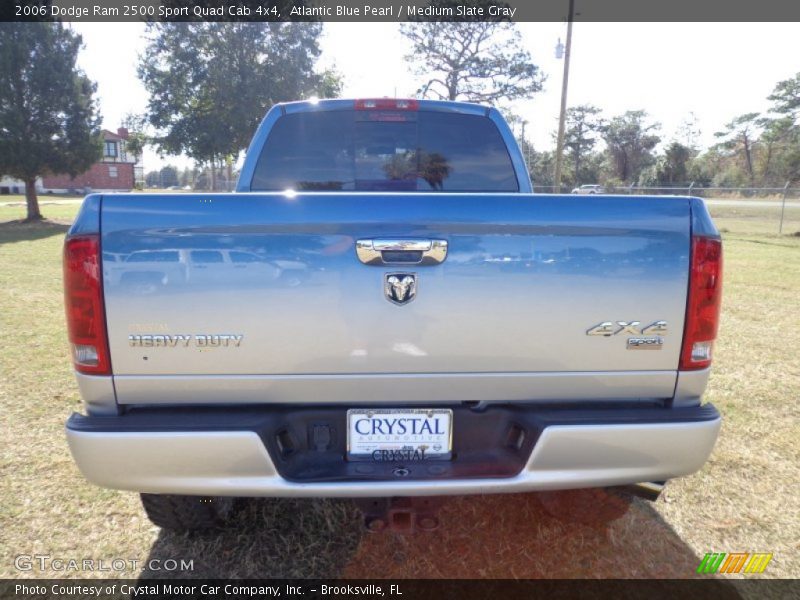 Atlantic Blue Pearl / Medium Slate Gray 2006 Dodge Ram 2500 Sport Quad Cab 4x4