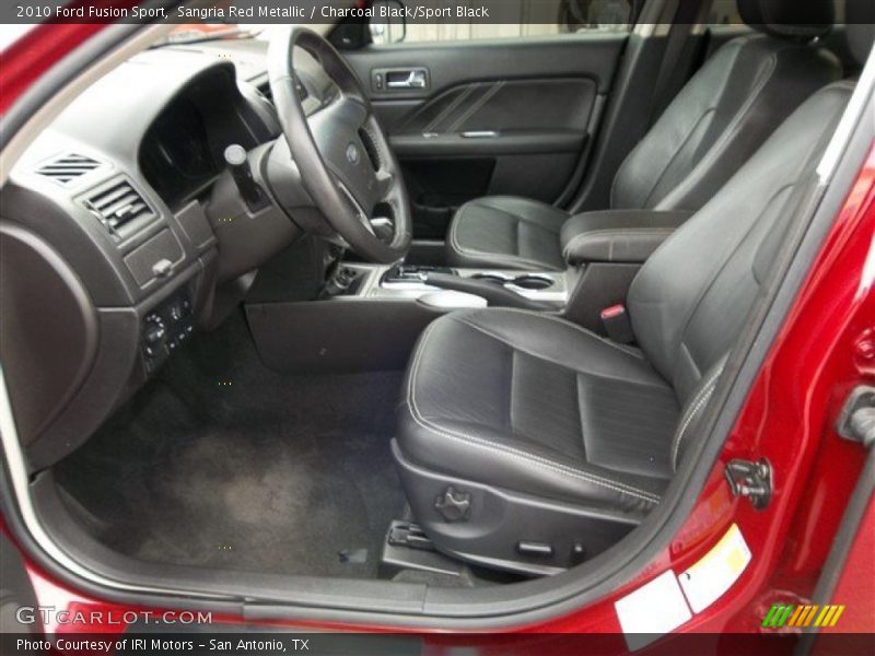 Front Seat of 2010 Fusion Sport