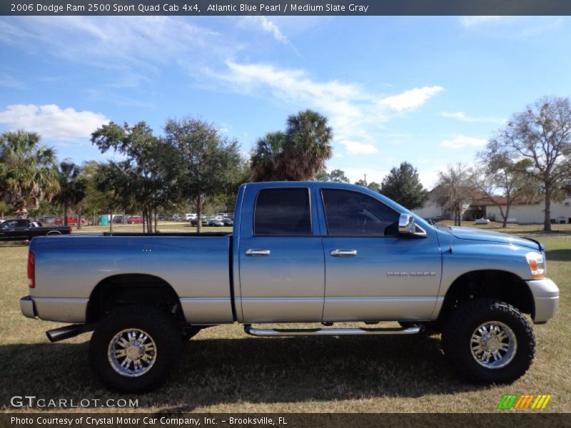Atlantic Blue Pearl / Medium Slate Gray 2006 Dodge Ram 2500 Sport Quad Cab 4x4