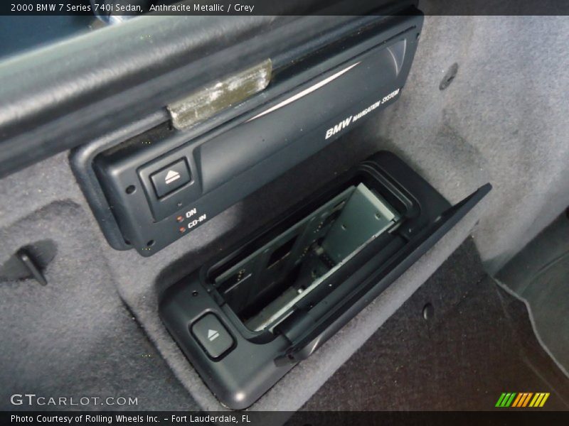 Anthracite Metallic / Grey 2000 BMW 7 Series 740i Sedan