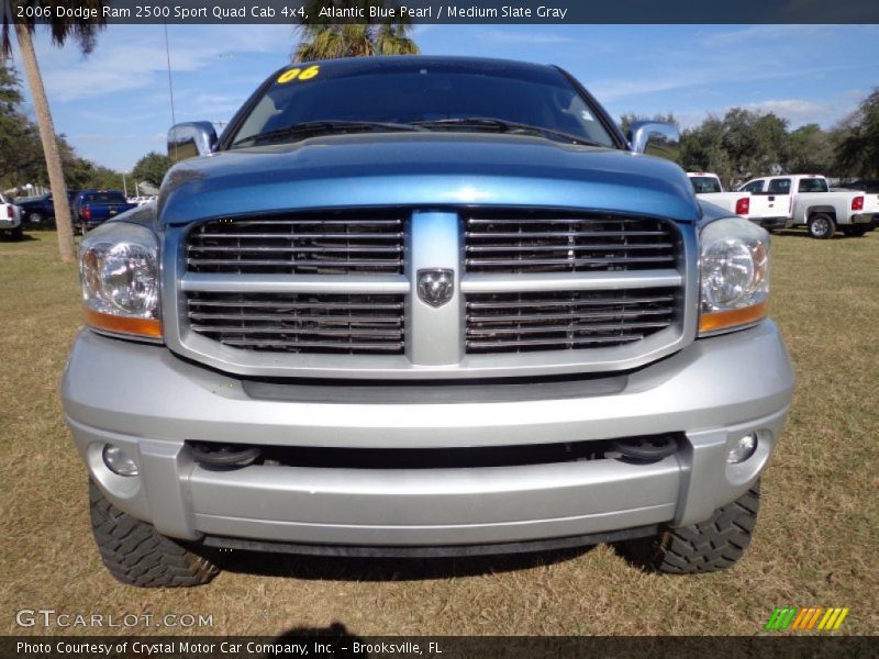 Atlantic Blue Pearl / Medium Slate Gray 2006 Dodge Ram 2500 Sport Quad Cab 4x4