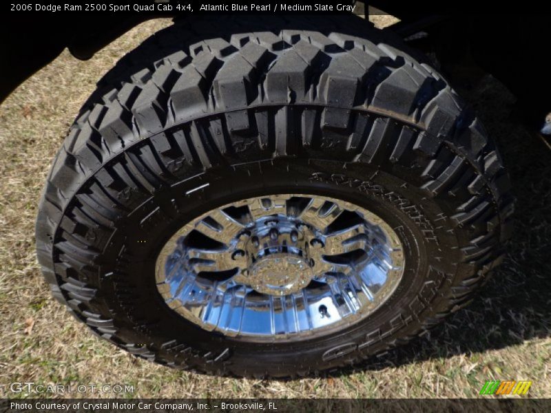 Atlantic Blue Pearl / Medium Slate Gray 2006 Dodge Ram 2500 Sport Quad Cab 4x4