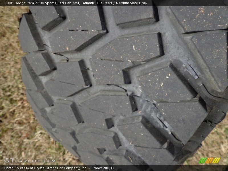 Atlantic Blue Pearl / Medium Slate Gray 2006 Dodge Ram 2500 Sport Quad Cab 4x4