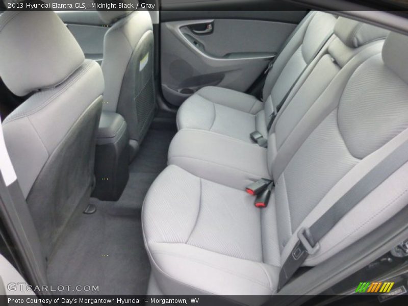 Midnight Black / Gray 2013 Hyundai Elantra GLS