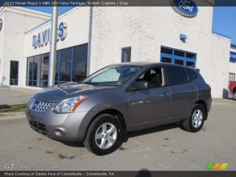 Iridium Graphite / Gray 2010 Nissan Rogue S AWD 360 Value Package