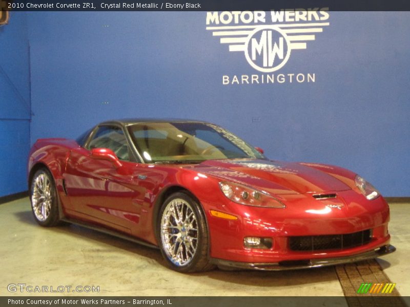 Crystal Red Metallic / Ebony Black 2010 Chevrolet Corvette ZR1