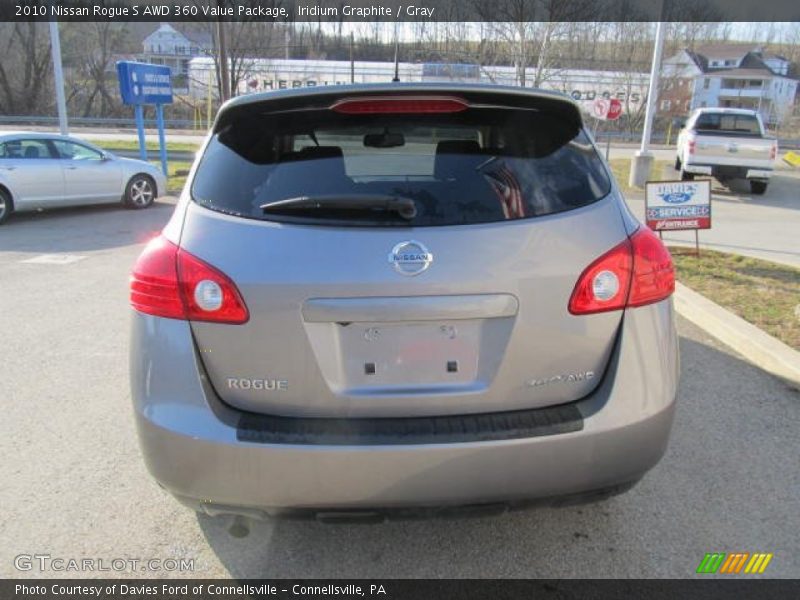 Iridium Graphite / Gray 2010 Nissan Rogue S AWD 360 Value Package