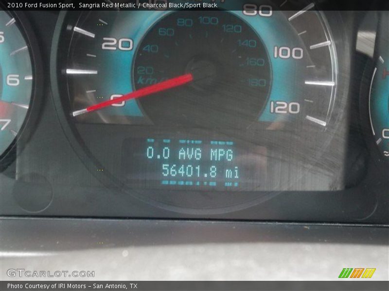 Sangria Red Metallic / Charcoal Black/Sport Black 2010 Ford Fusion Sport