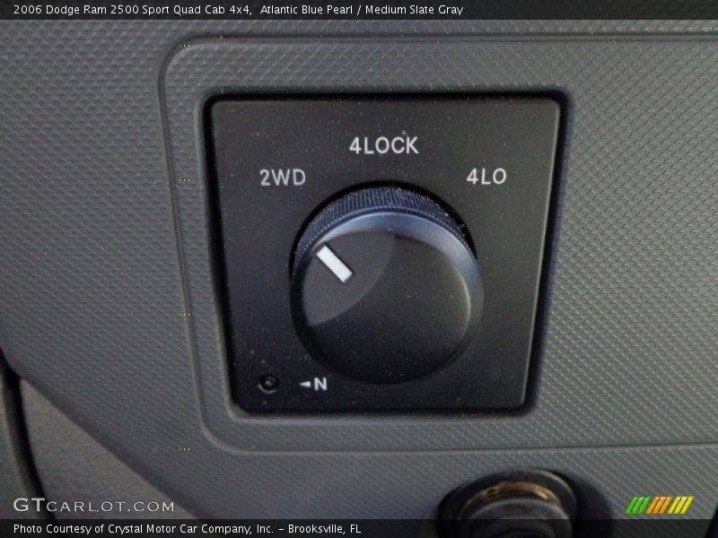 Atlantic Blue Pearl / Medium Slate Gray 2006 Dodge Ram 2500 Sport Quad Cab 4x4
