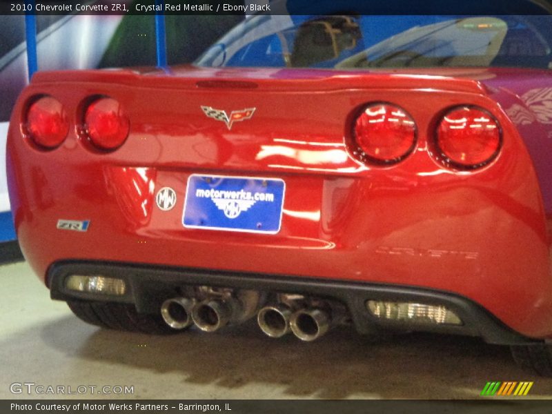 Crystal Red Metallic / Ebony Black 2010 Chevrolet Corvette ZR1
