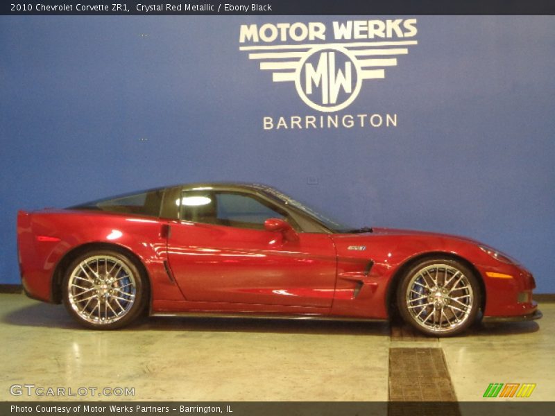 Crystal Red Metallic / Ebony Black 2010 Chevrolet Corvette ZR1