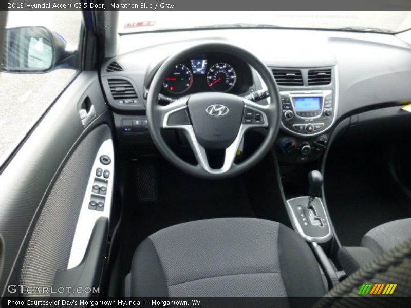 Dashboard of 2013 Accent GS 5 Door