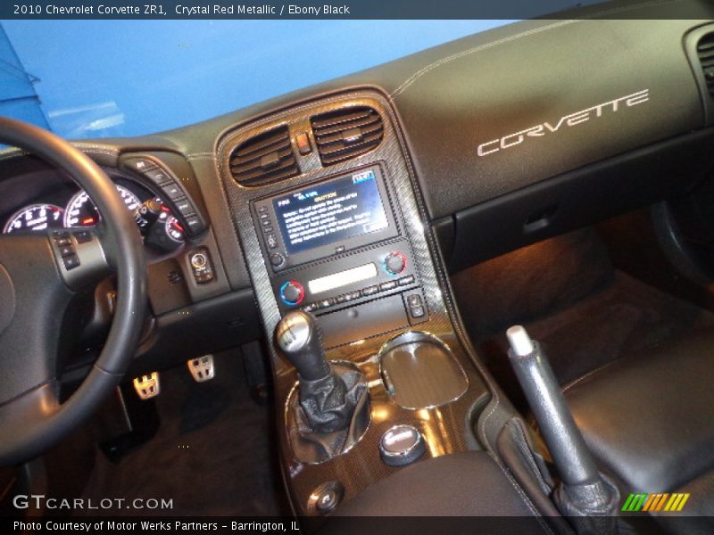 Controls of 2010 Corvette ZR1