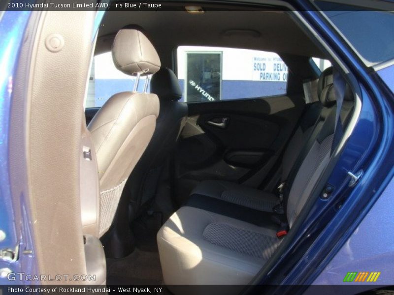Iris Blue / Taupe 2010 Hyundai Tucson Limited AWD