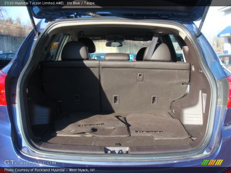 Iris Blue / Taupe 2010 Hyundai Tucson Limited AWD