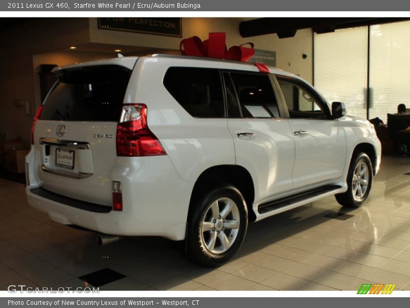 Starfire White Pearl / Ecru/Auburn Bubinga 2011 Lexus GX 460