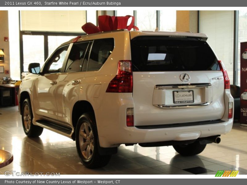 Starfire White Pearl / Ecru/Auburn Bubinga 2011 Lexus GX 460