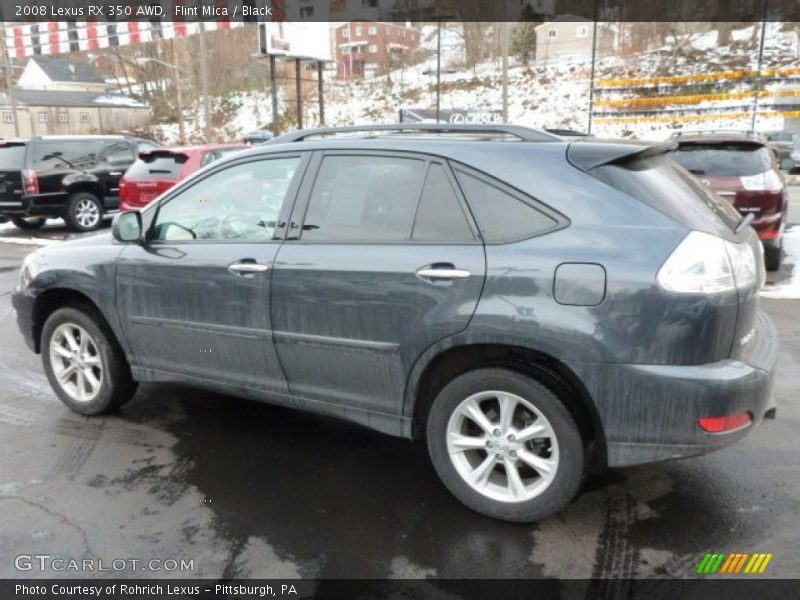 Flint Mica / Black 2008 Lexus RX 350 AWD