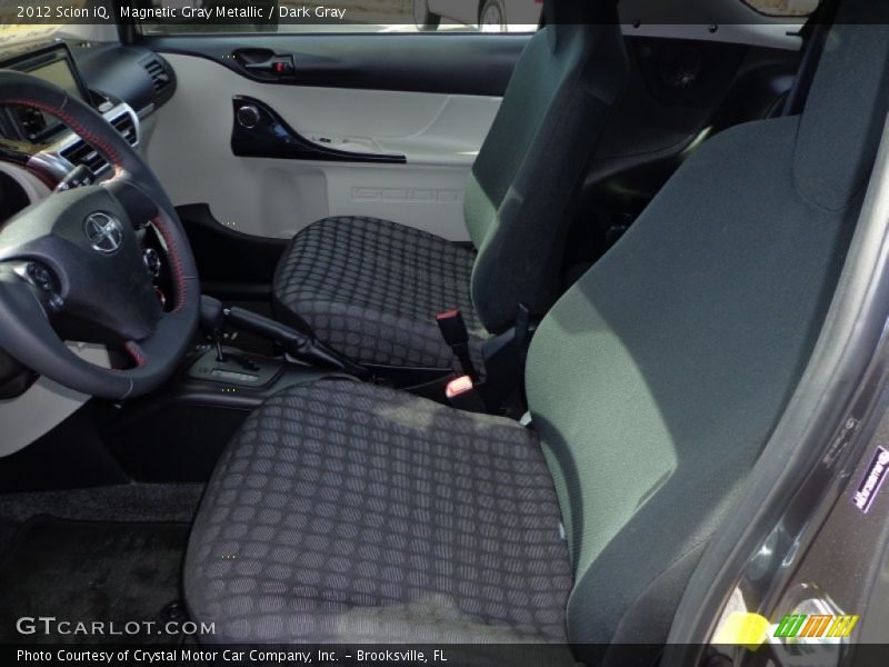 Magnetic Gray Metallic / Dark Gray 2012 Scion iQ