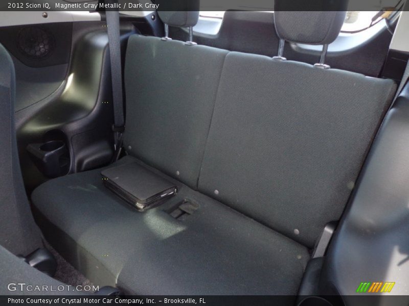 Magnetic Gray Metallic / Dark Gray 2012 Scion iQ