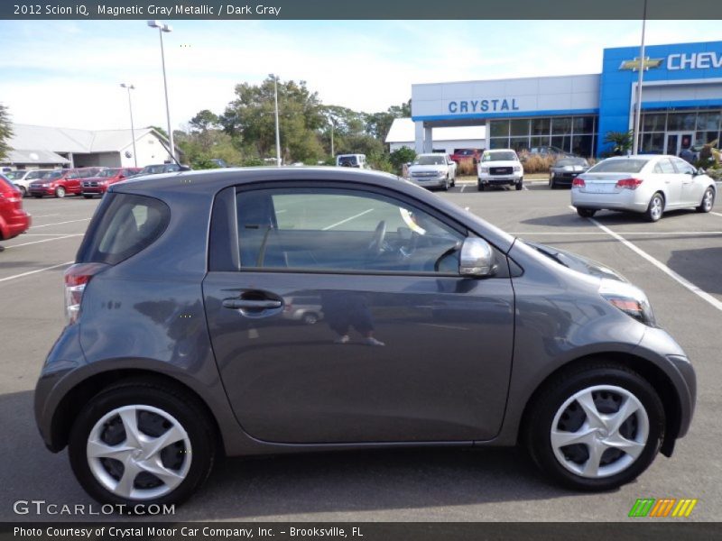 Magnetic Gray Metallic / Dark Gray 2012 Scion iQ